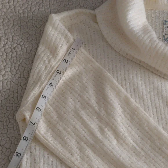 Maeve By Anthropologie Medium Addie Ruffled Hacci Pullover Sweater - Picture 10 of 17